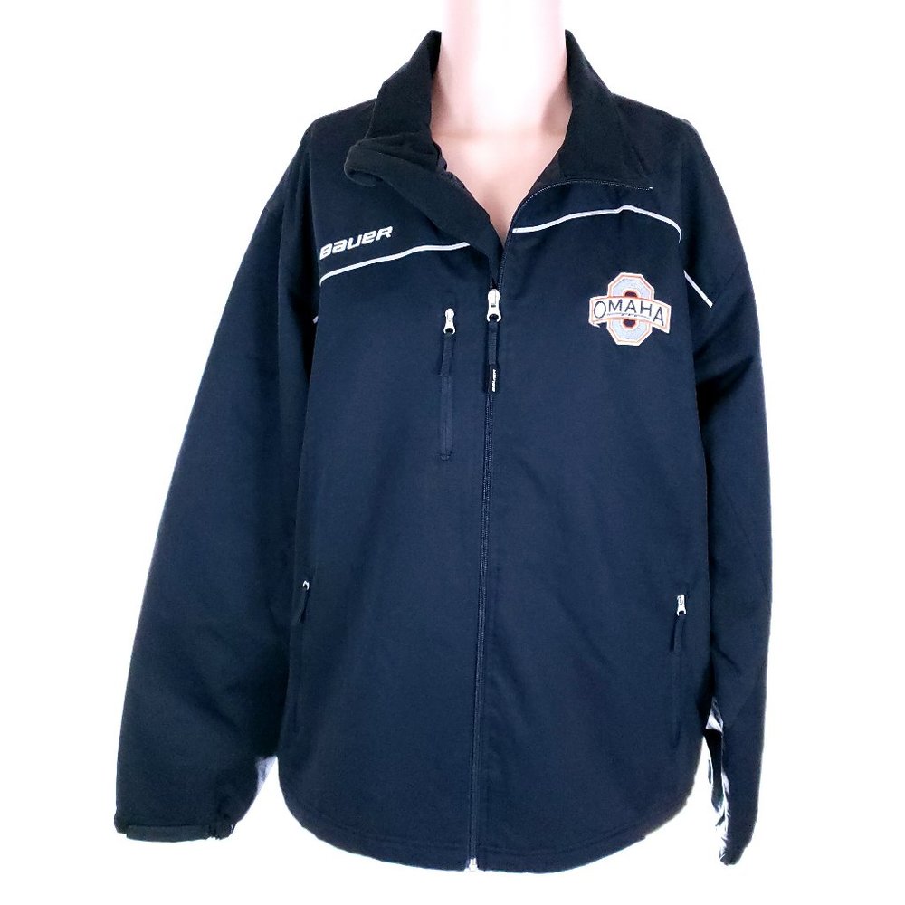 Bauer Team Men Lightweight Jacket OMAHA Full Zip Size XL